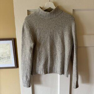 J Crew alpaca wool mockneck